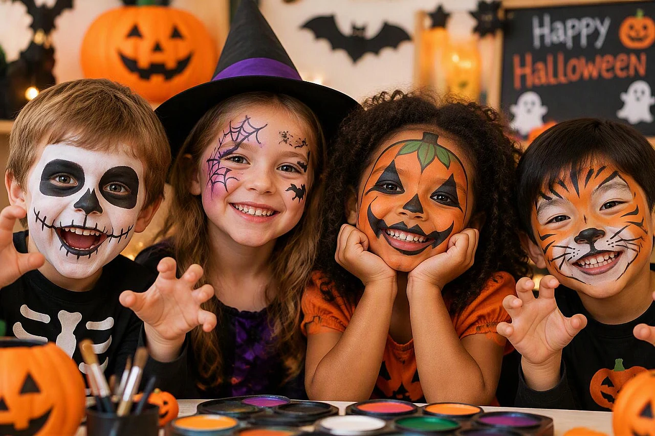  Halloween Face Painting at Holborn Library
