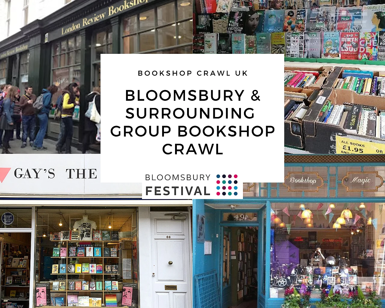The Bloomsbury Bookshop Crawl