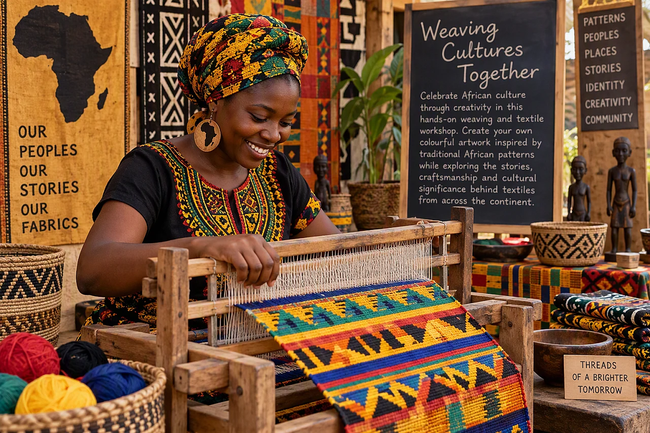 Weaving Cultures: African Patterns & Textile Workshop
